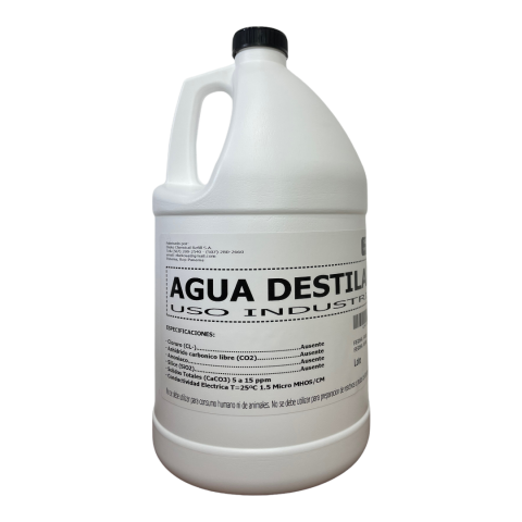 AGUA DESTILADA DESMINERALIZADA DESIONIZADA
